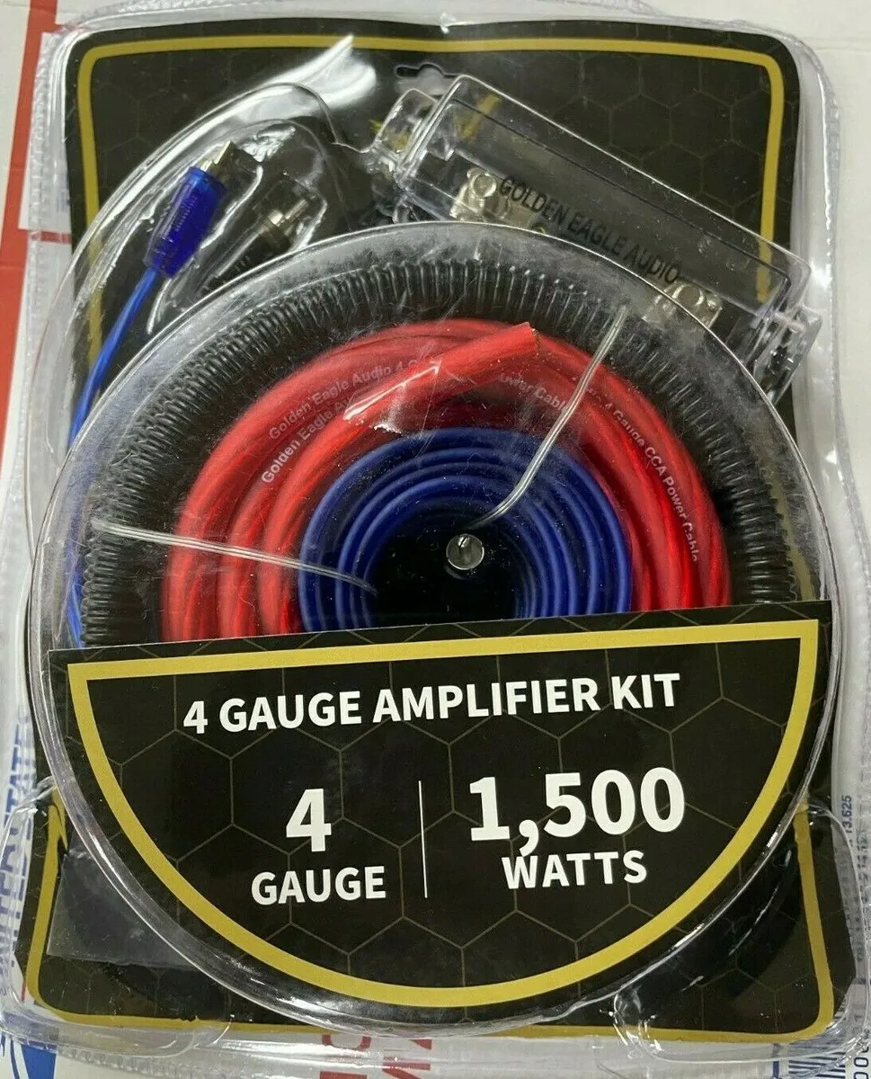 Golden Eagle Audio 4 Gauge Wiring Kit
