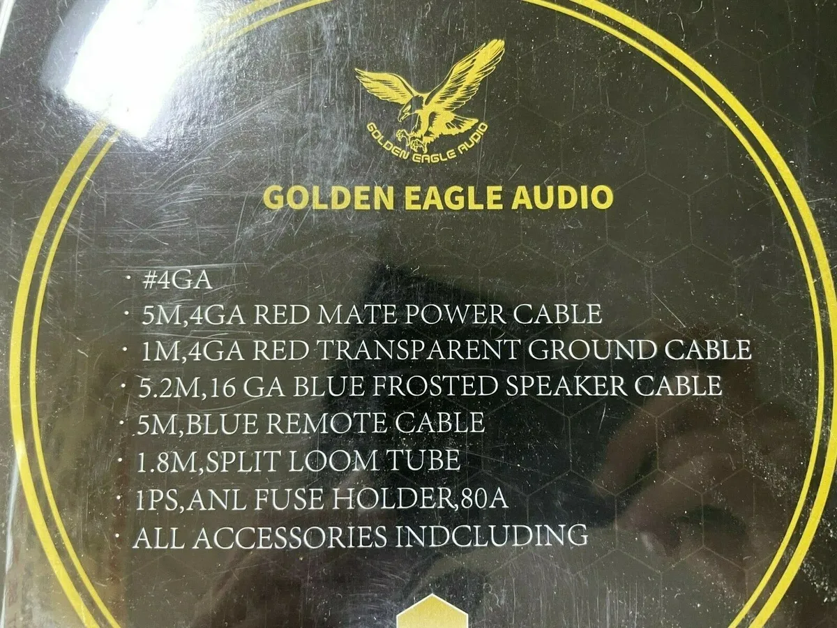 Golden Eagle Audio 4 Gauge Wiring Kit - Image 3
