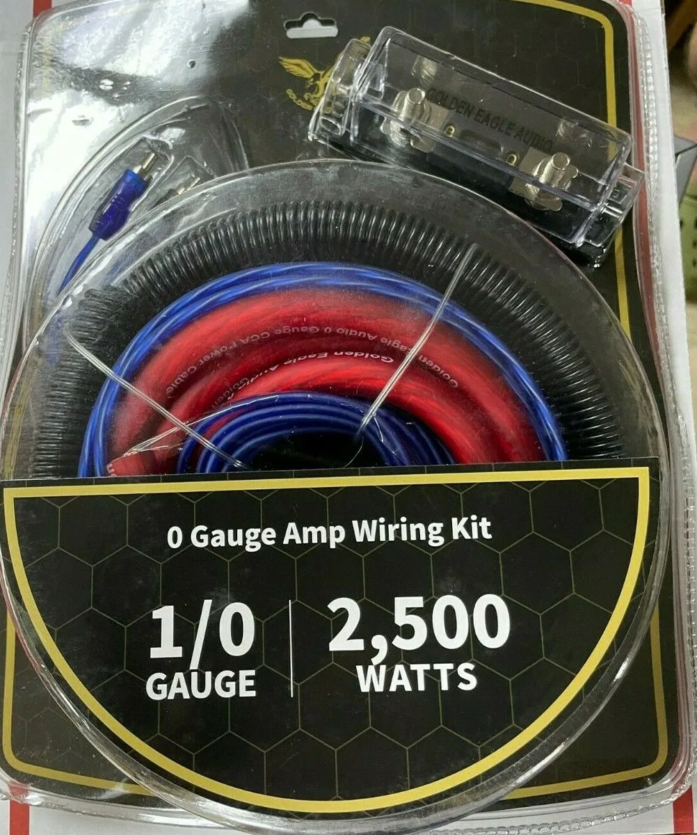 Golden Eagle Audio 0 Gauge Wiring Kit